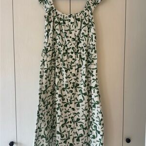 Beau & Ro green bow dress